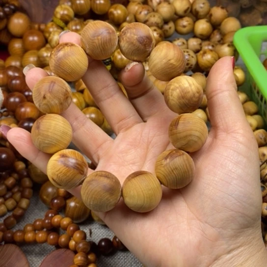 柏木（崖柏）手串/手链p****u2.0凤尾纹