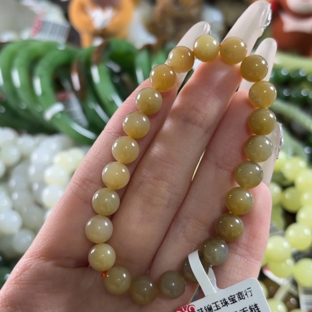 和田玉未镶嵌手链350