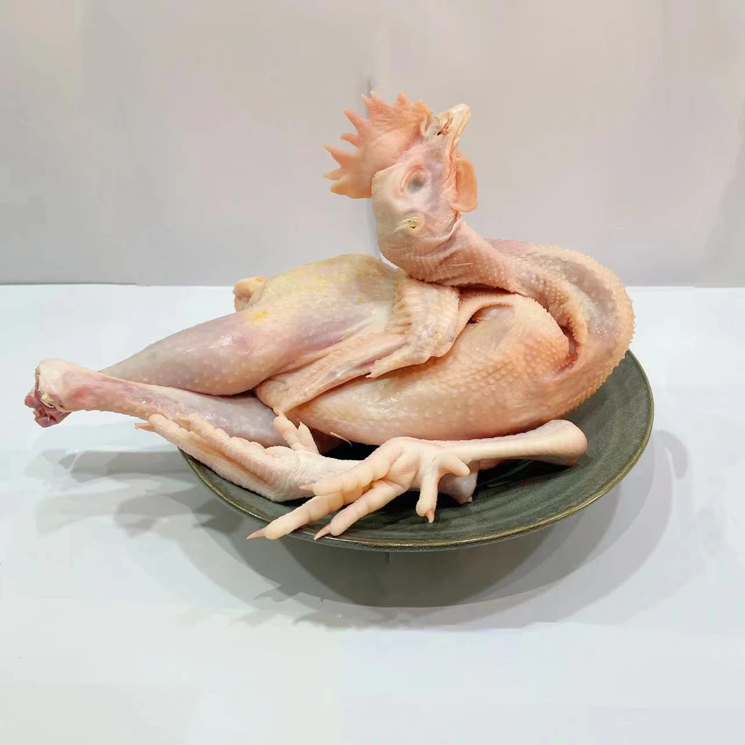 江南三好桑叶毛腿鸡童子鸡两整只 单只 一斤四两