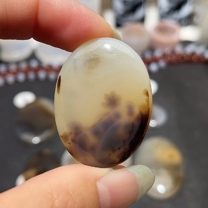 玛瑙/玉髓未镶嵌吊坠(不含链)