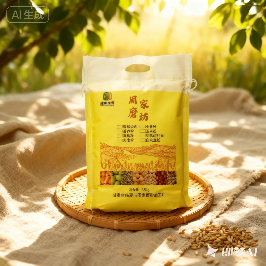 甘肃临夏胡麻甜炒面