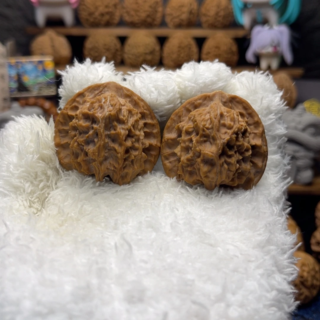 吊坠文玩核桃41尺宽边狮子头