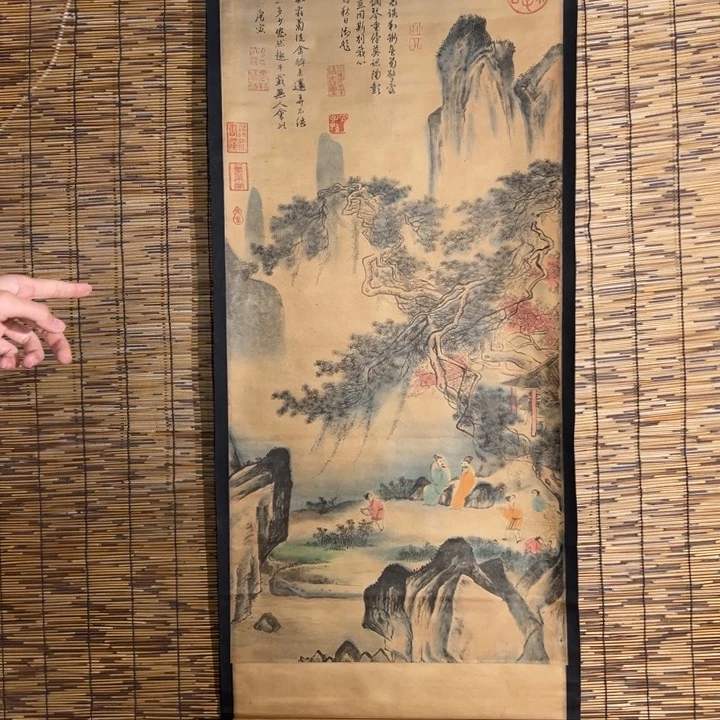 钩***鱼带灯款家装装饰画11