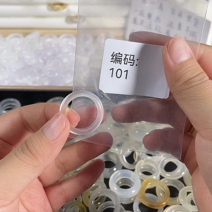 玛瑙/玉髓未镶嵌戒指101港20