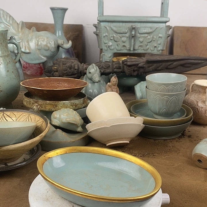 汝窑等瓷器等等等等丁*泉