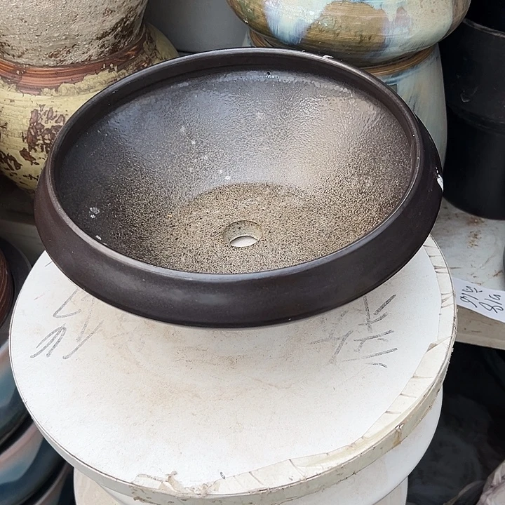 景德镇精品花盆栽适口22高10