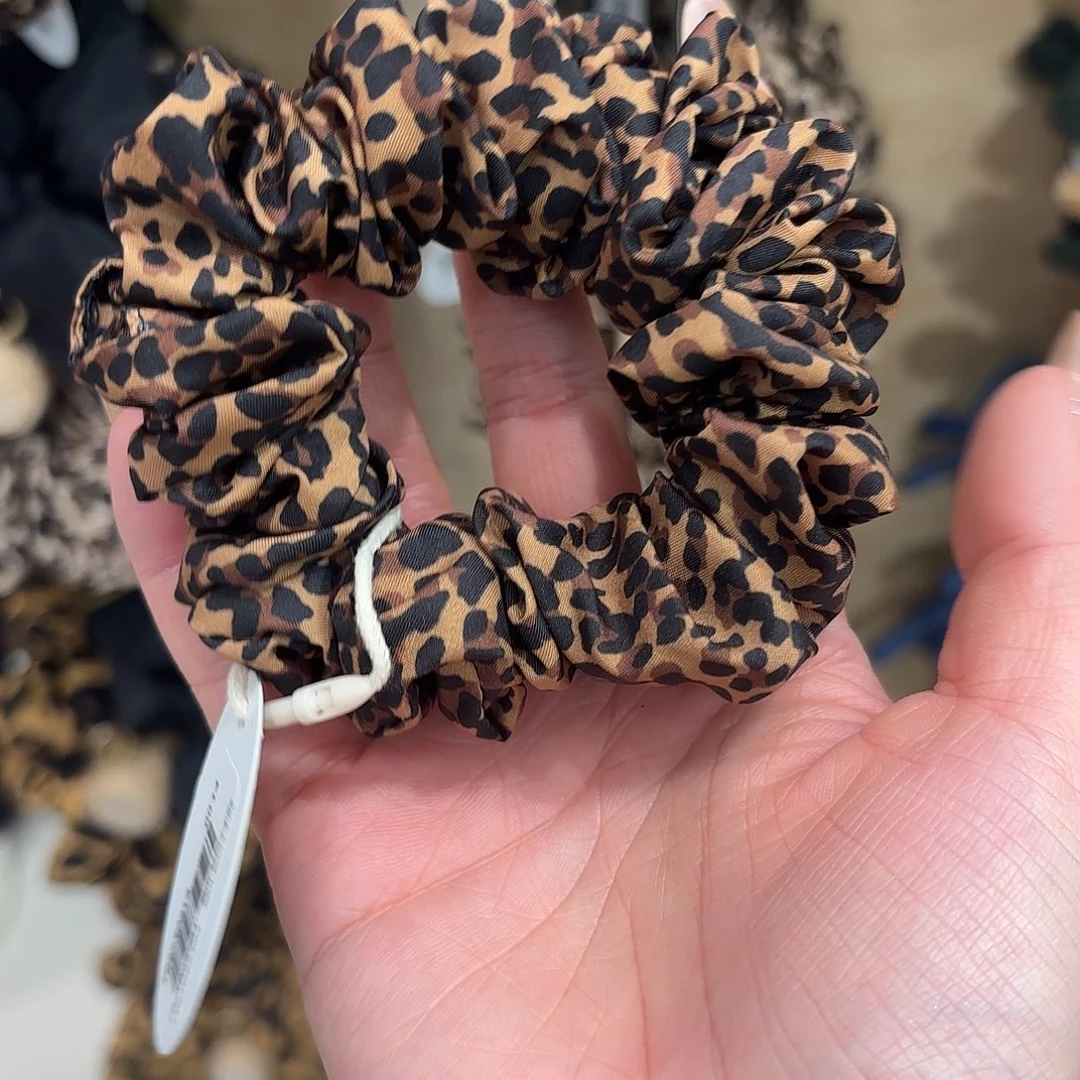 非金属布艺小号豹纹