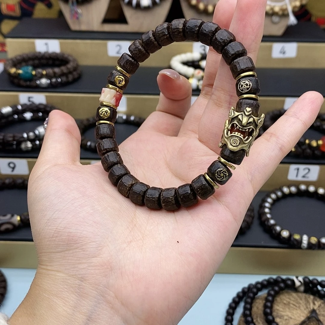 悠***儿手串椰蒂原生态9*7