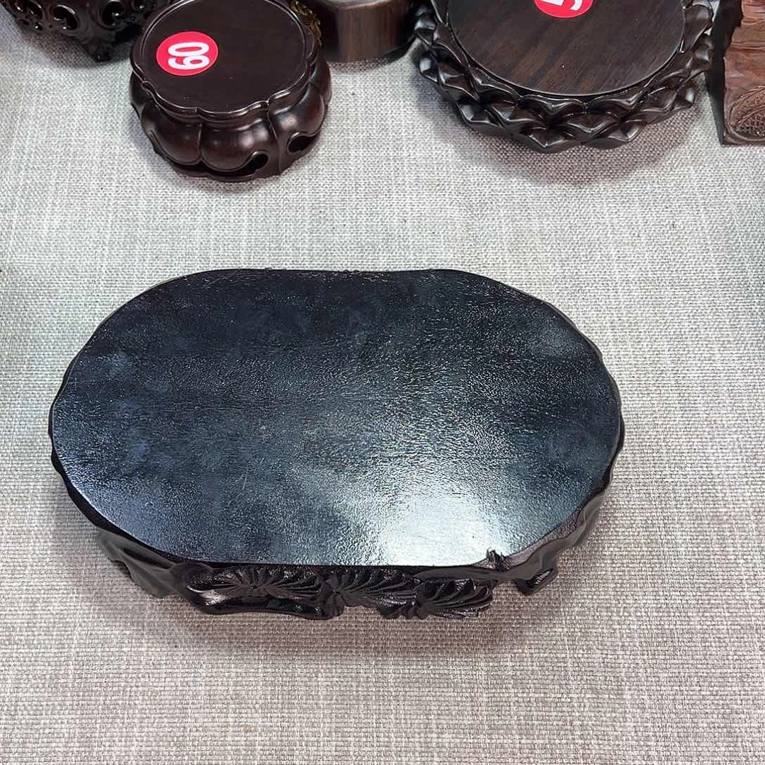 红木底座精雕工艺品