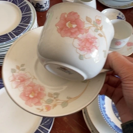 瓷片陶瓷陶瓷红叶