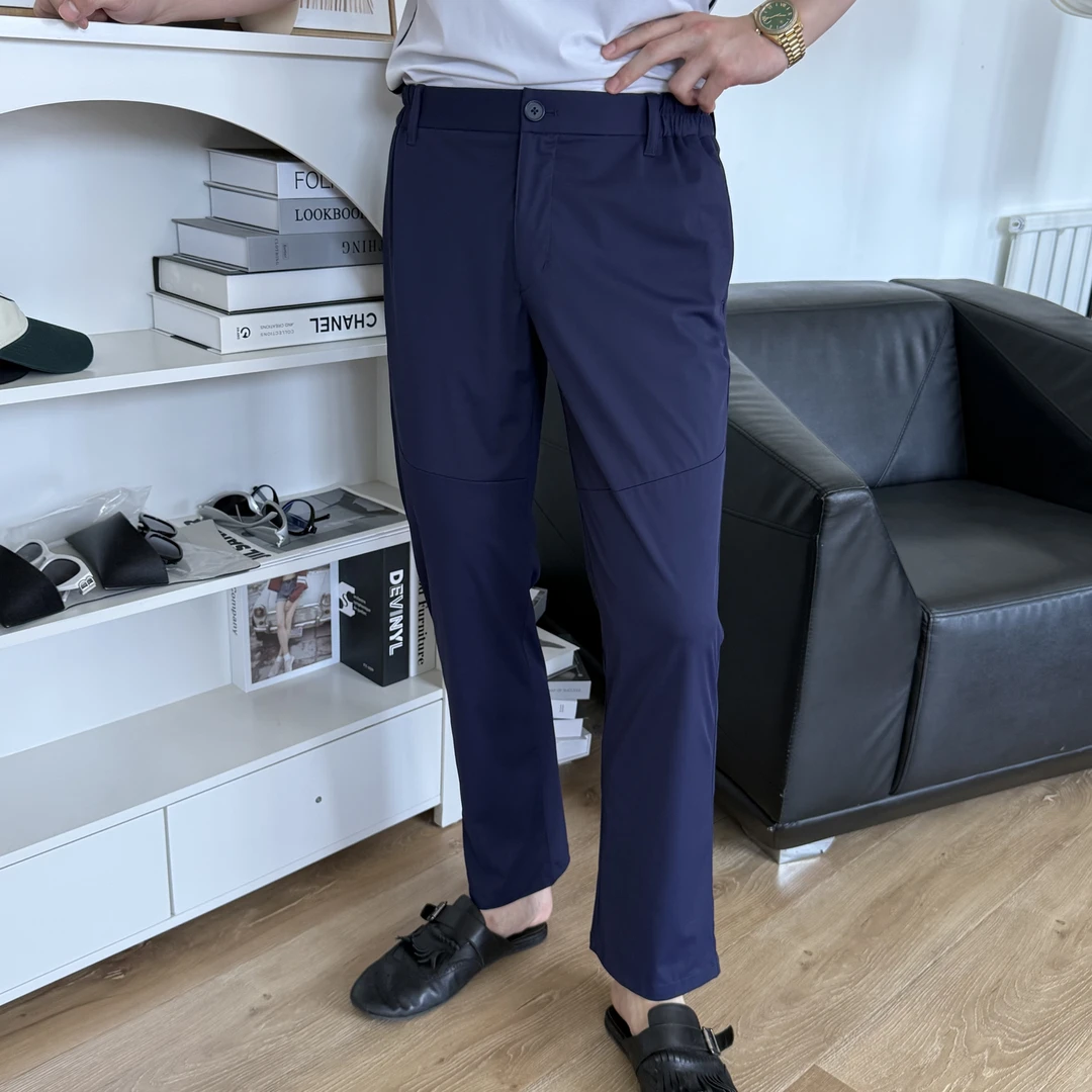 Cyninoid【23区原单】夏季冰丝直筒通勤速干防晒户外运动长裤1585