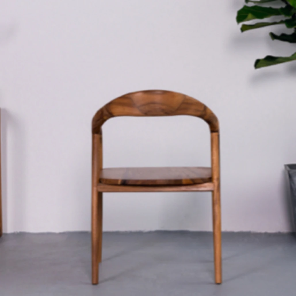 胡桃木广岛椅51-57-76 不包邮