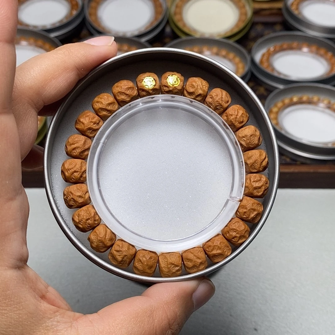 猴头核桃手串28号18k双标观山无相10左右