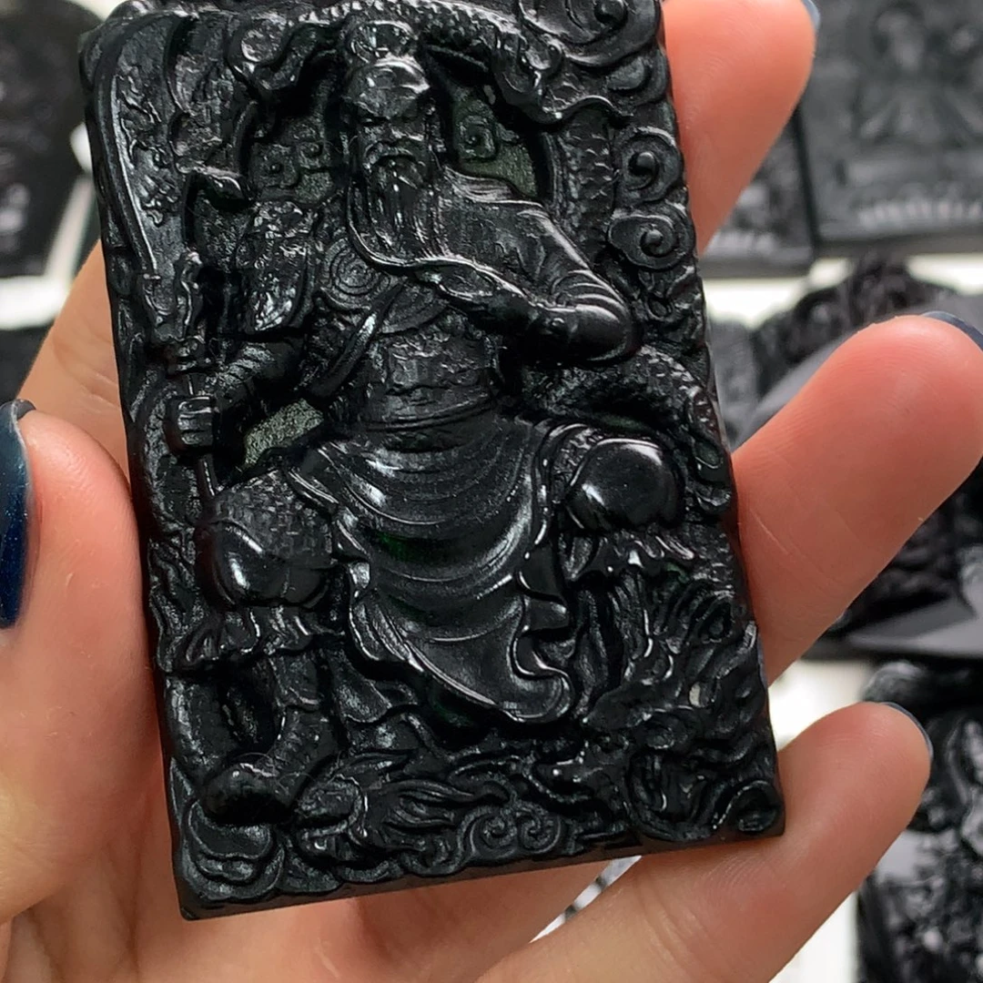 天然a货钢琴黑挂件