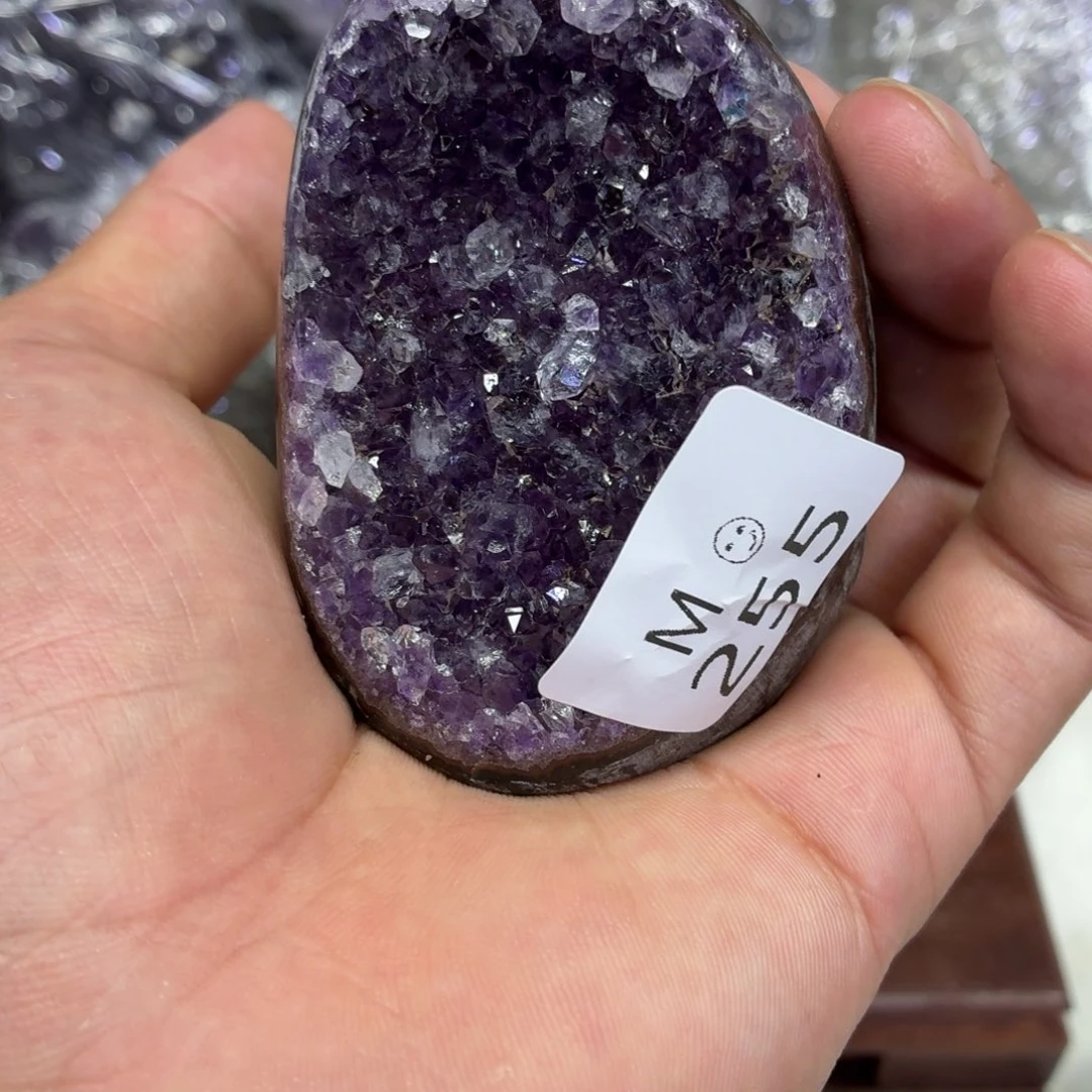 紫晶摆件未镶嵌水晶