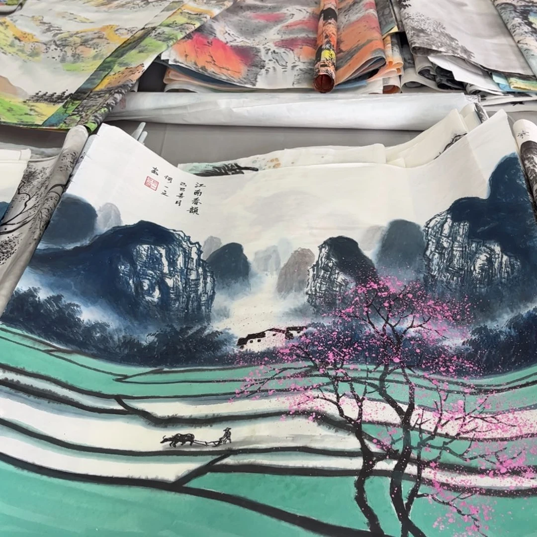 国画ZH精品手绘单幅任发