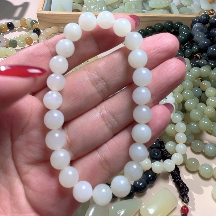未镶嵌和田玉（糖玉）珠宝半成品