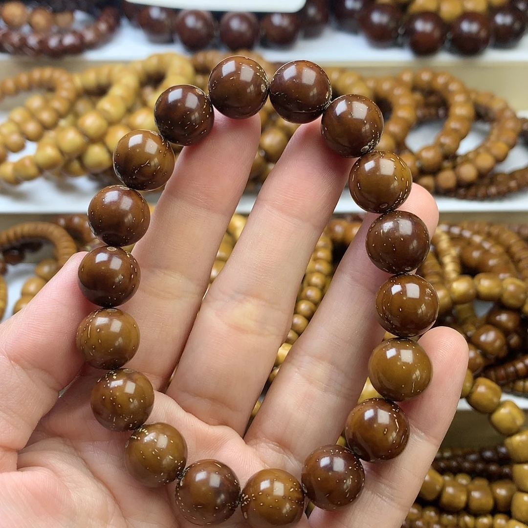 【闪购商品】紫金鼠手串12.7圆珠 练手款