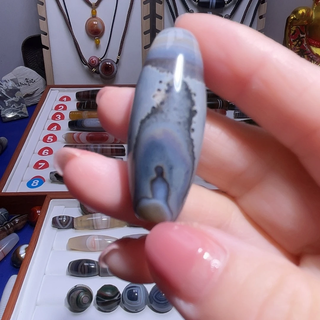 玛瑙未镶嵌吊坠玛瑙桶珠
