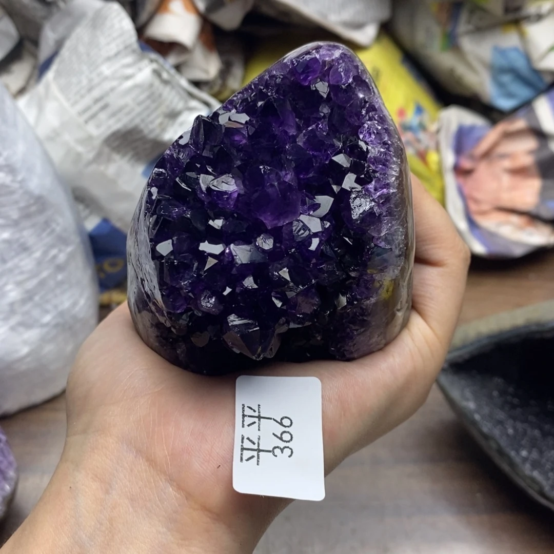 紫晶珠宝半成品未镶嵌
