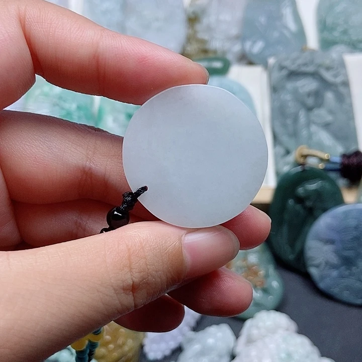 翡翠未镶嵌吊坠(不含链)翡翠^_^