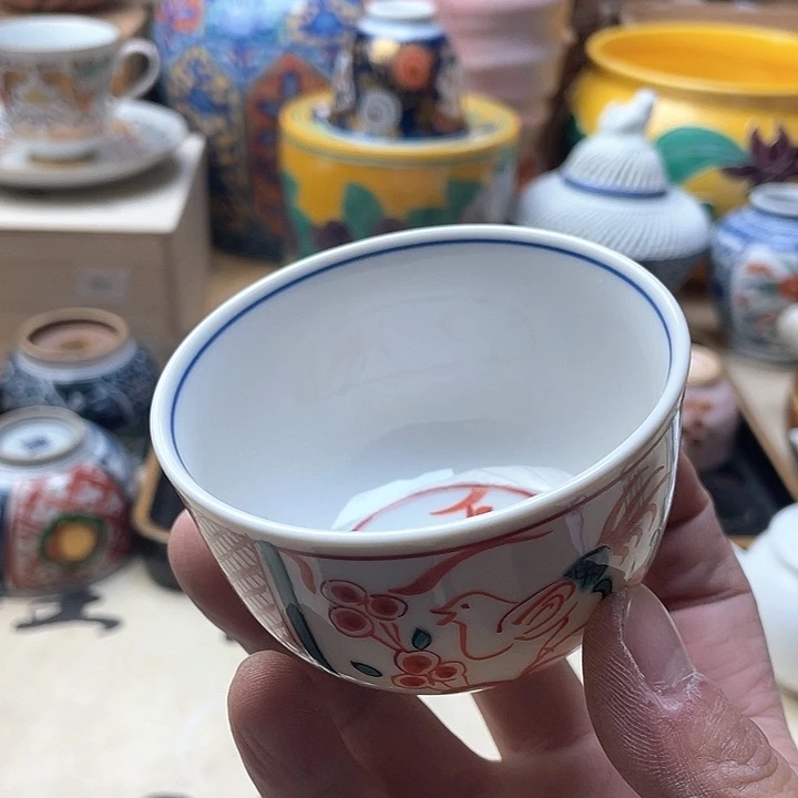 瓷片002 一人直播，看品直播间说序号