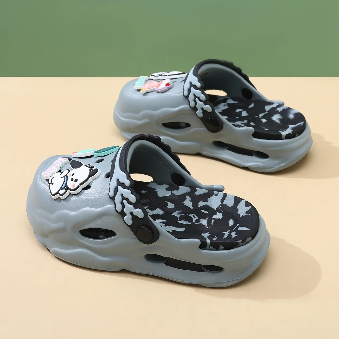 洞洞鞋女夏季2025新款厚底防滑ins潮时尚休闲网红透气沙滩凉拖鞋