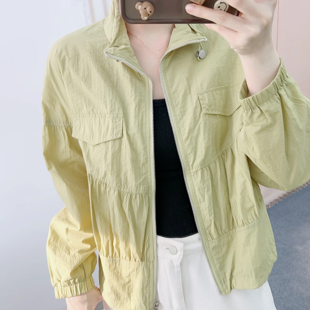 026韩版短款宽松轻薄长袖外套026/GP