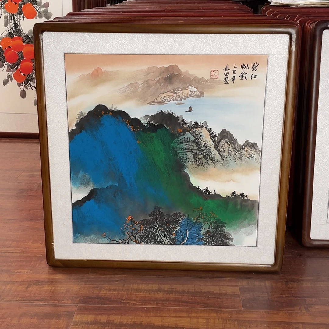 国画带框尺寸63*63厘米
