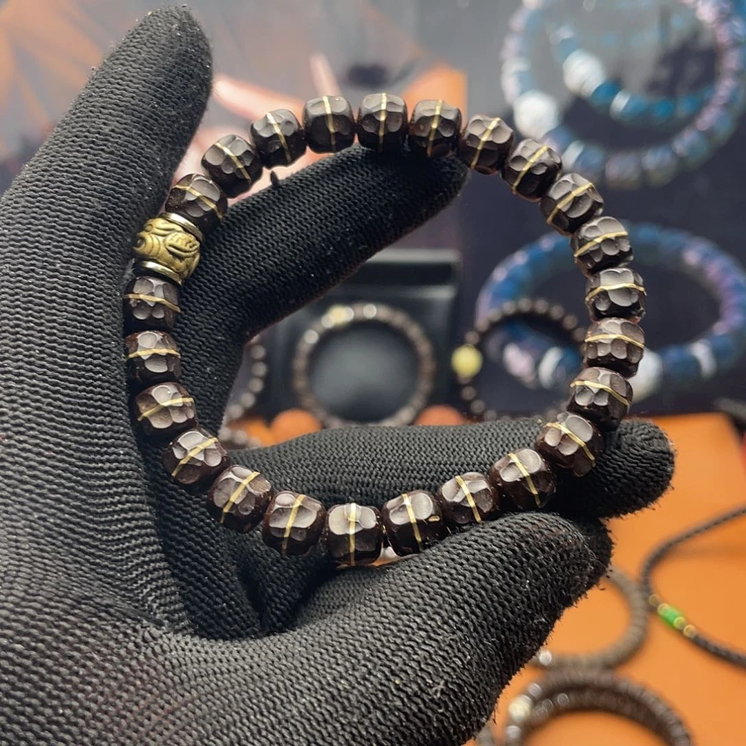 椰蒂手串98一线天铜吞金兽