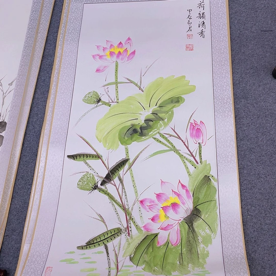 国画手绘作品的创作
