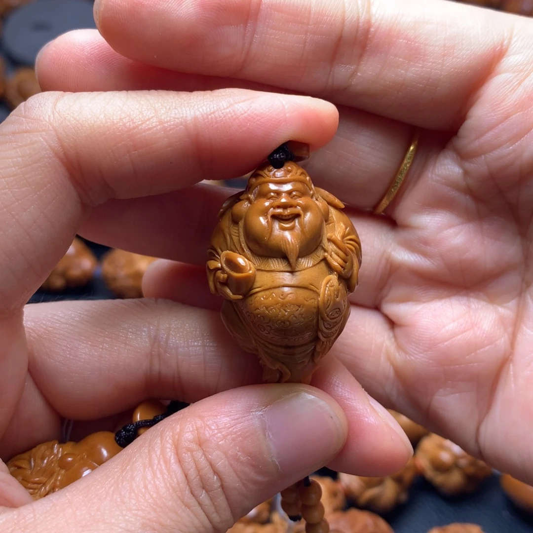 橄榄核手串/手链单籽财神