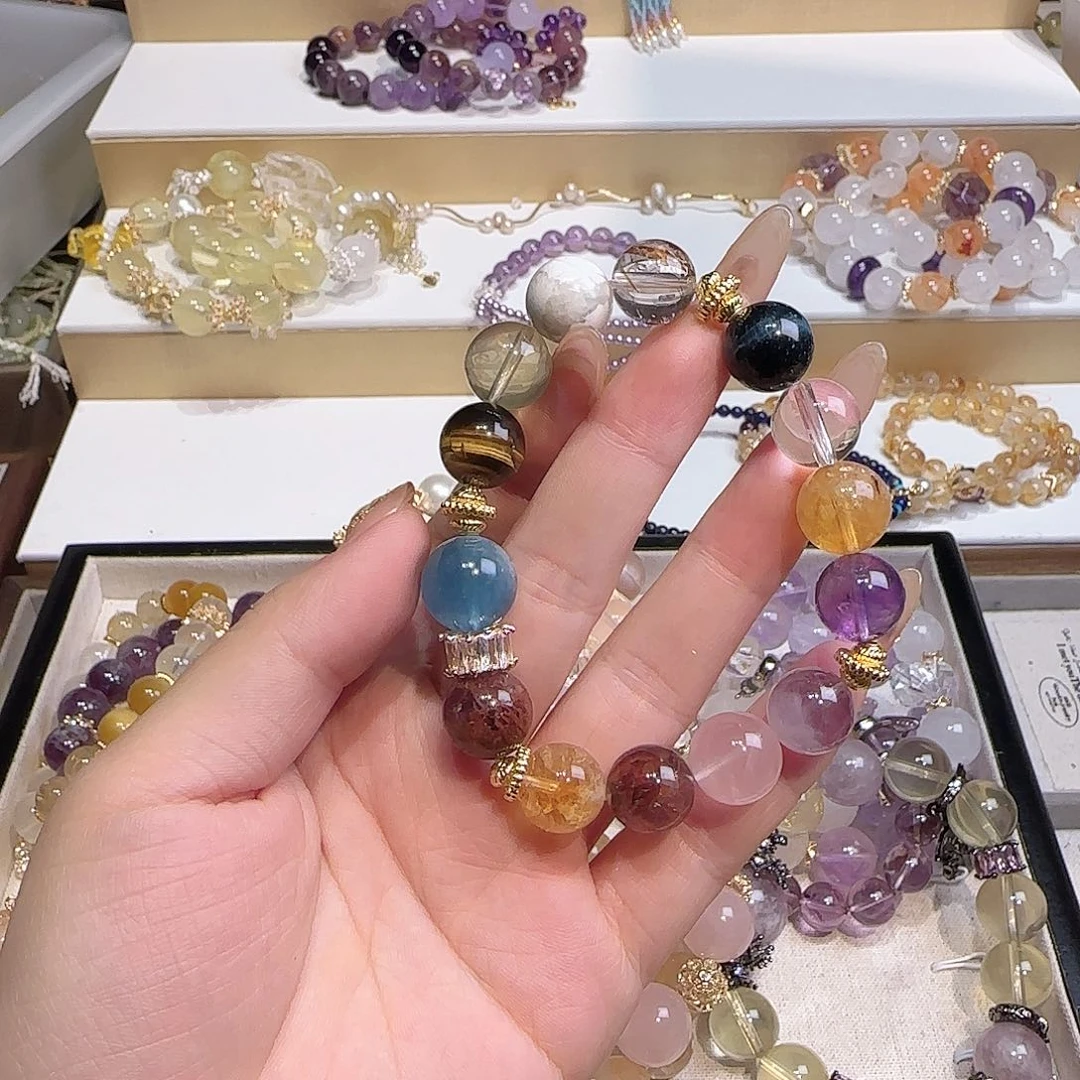 水晶手链未镶嵌把