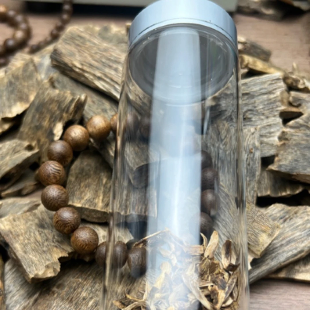 沉香奇楠沉香勾丝罐圆多样性发一