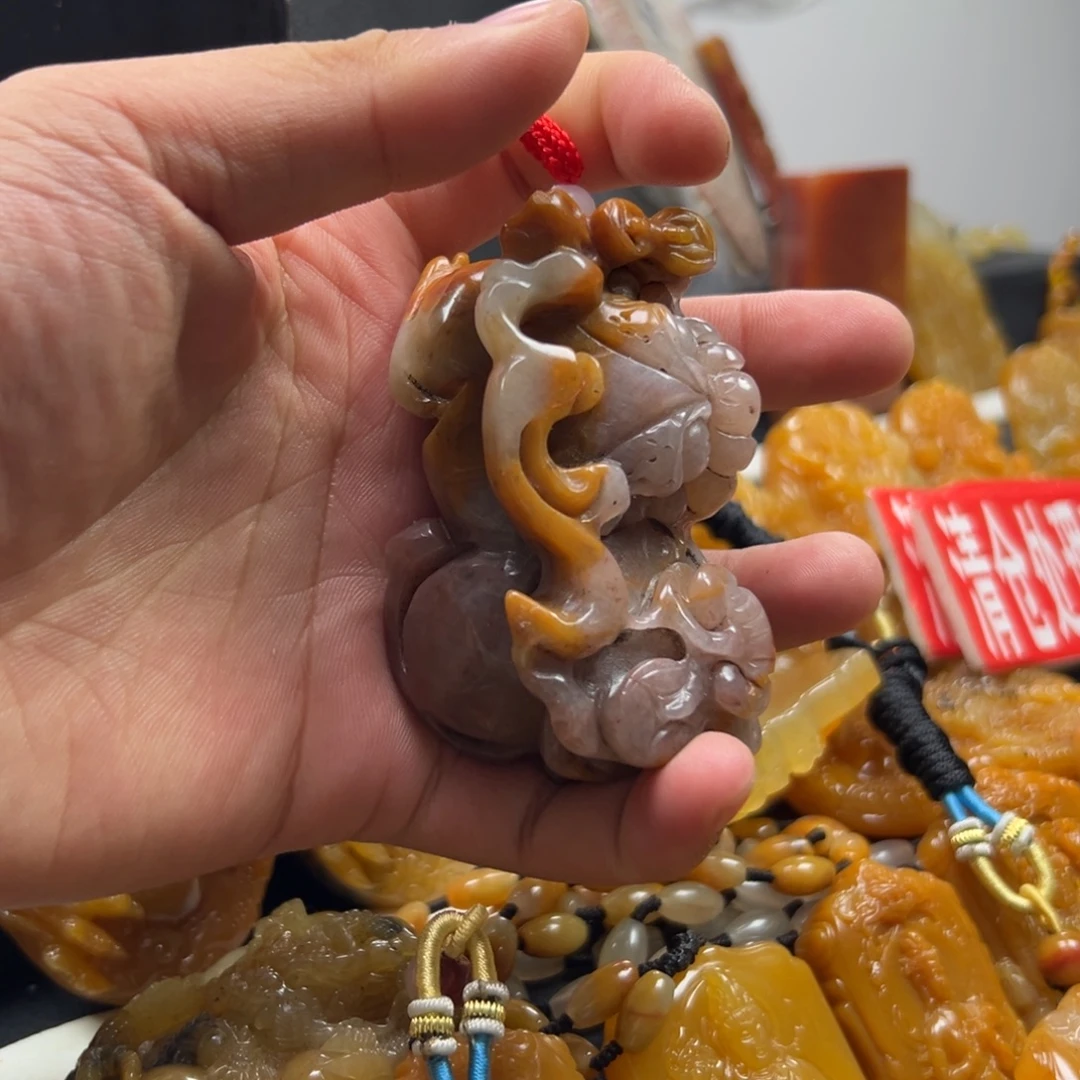 石英质玉（黄龙玉）未镶嵌多选一发货