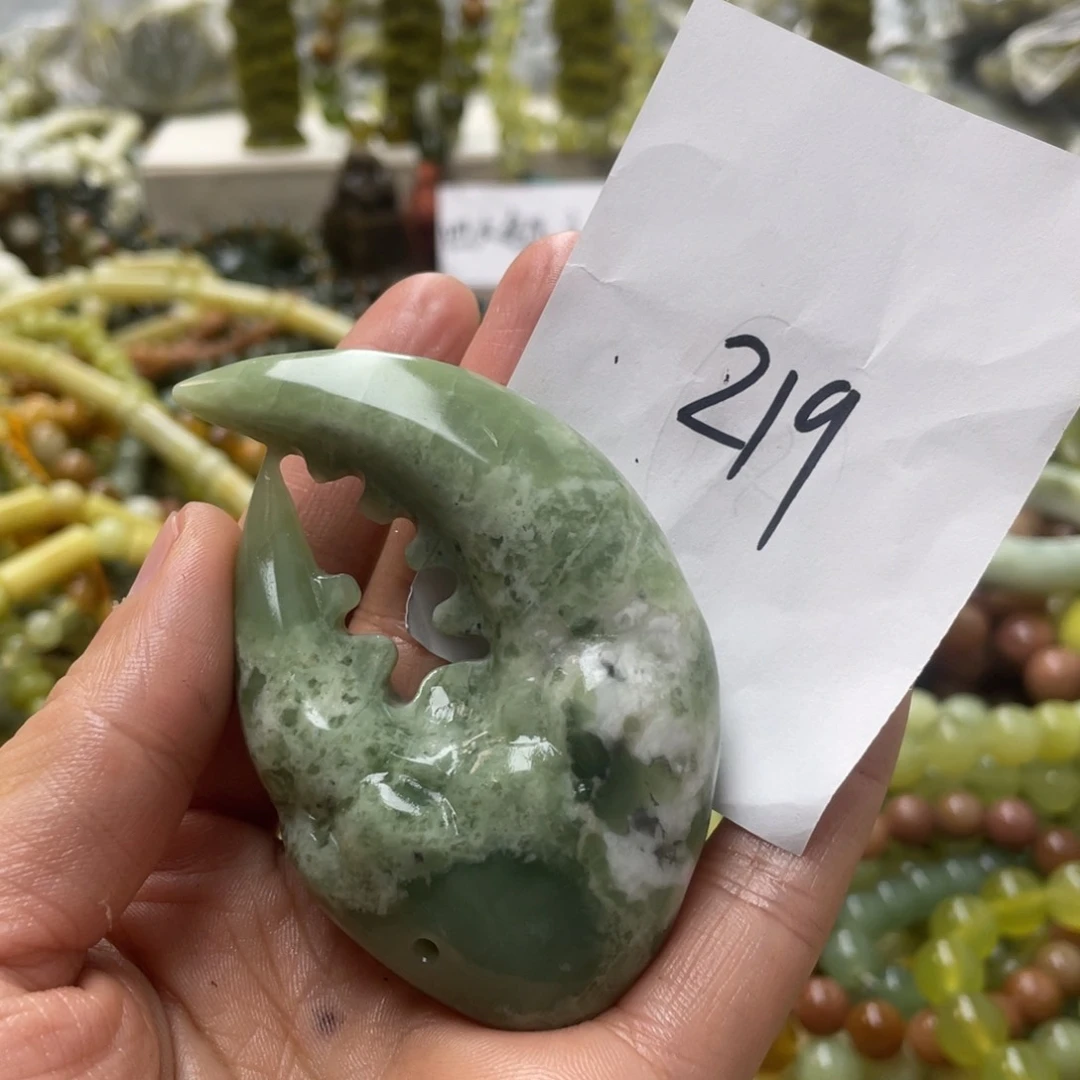 蛇纹石玉手链未镶嵌