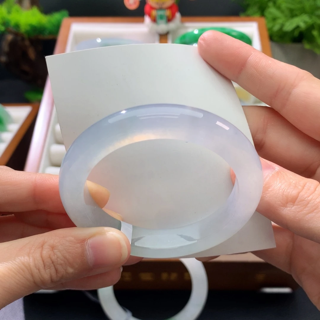 翡翠未镶嵌手镯闪购 13