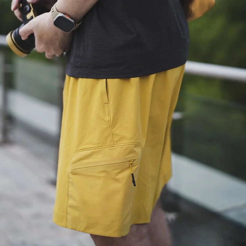 王炸主推！高端户外轻量化夏季男士弹力透气百搭运动休闲短裤5811