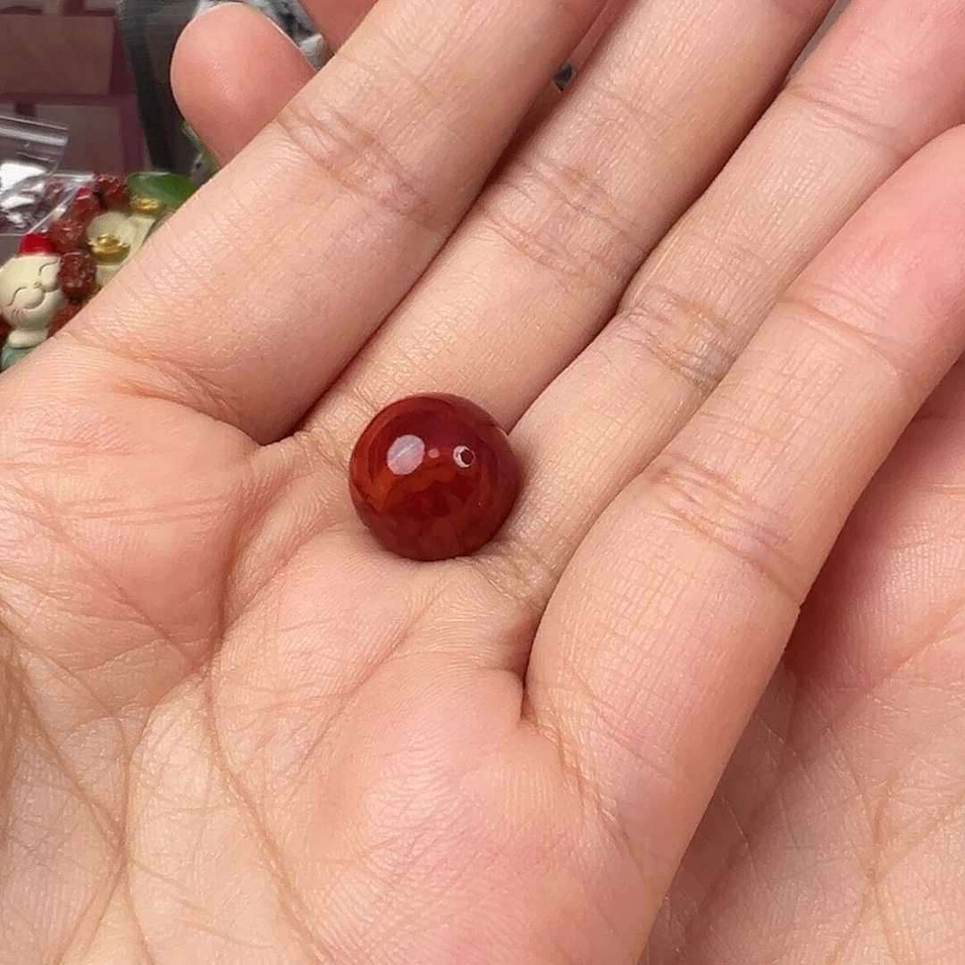 南红玛瑙未镶嵌单珠