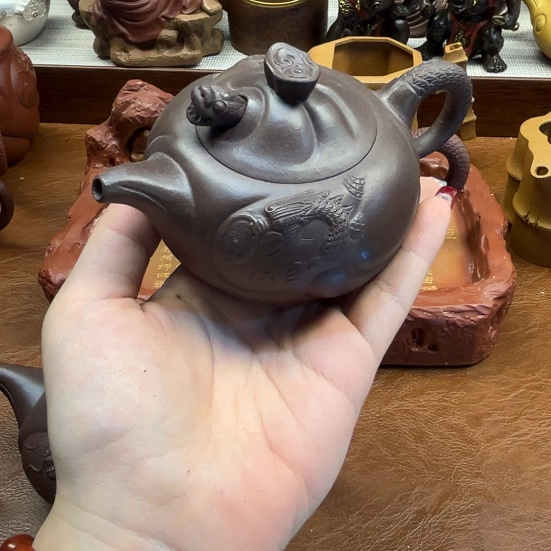 紫砂雕宠小器高品