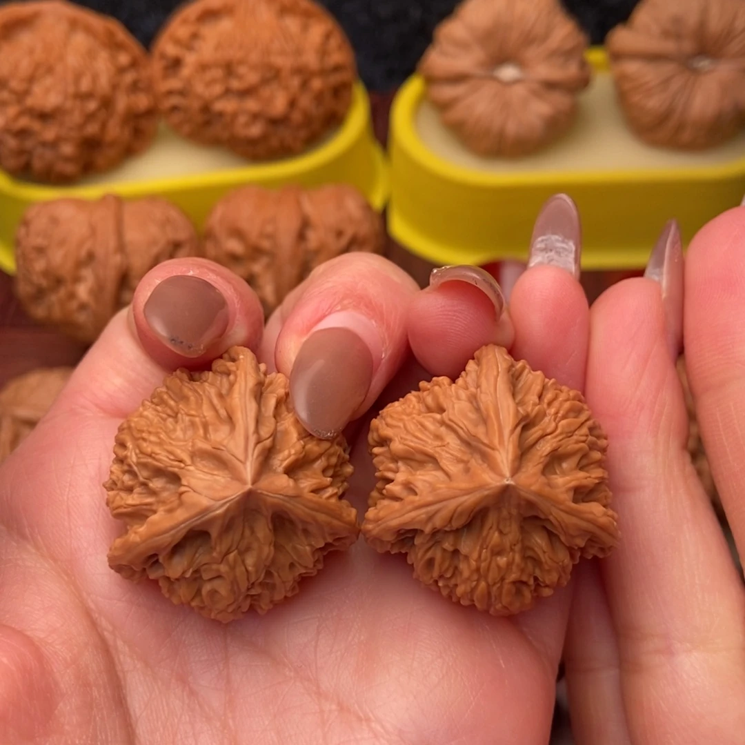 吊坠文玩核桃32文山三棱