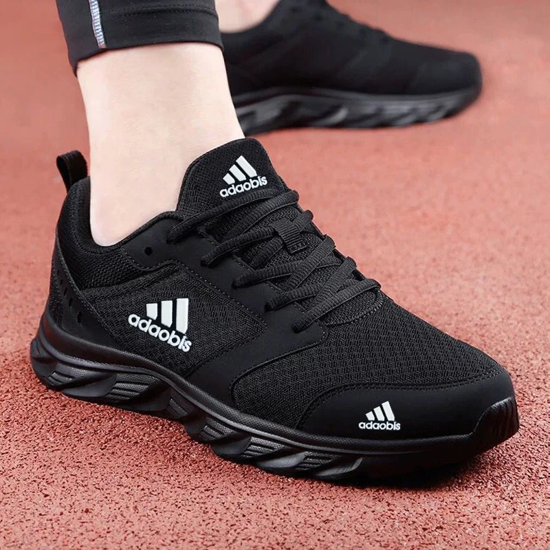 品牌断码2025夏季男鞋轻便耐磨跑步鞋子男士百搭运动鞋休闲网面鞋