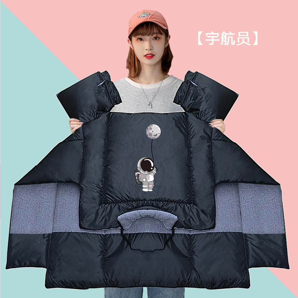 电动车挡风被冬季加绒加厚保暖时尚围脖电瓶摩托车加宽防水防风罩