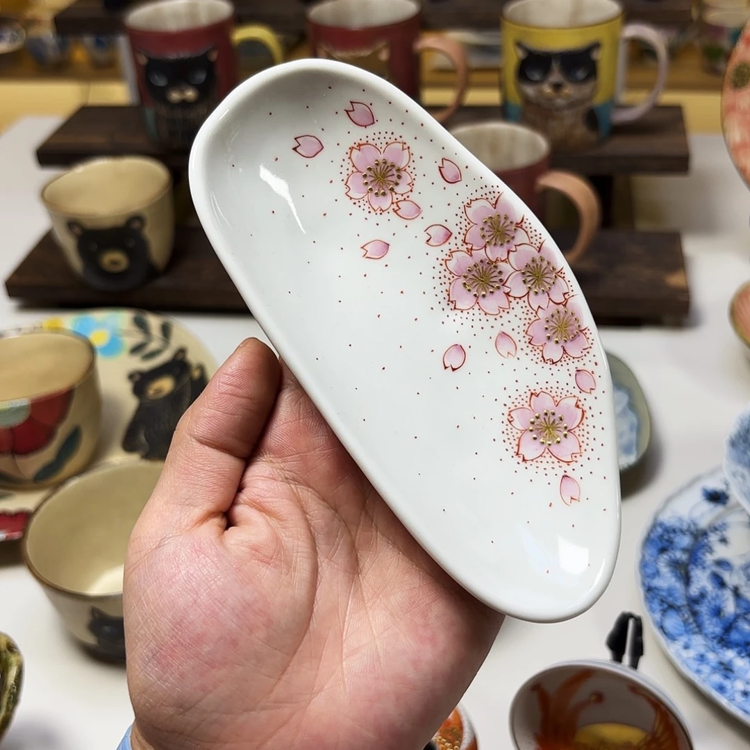 瓷福田良则     芸豆盘