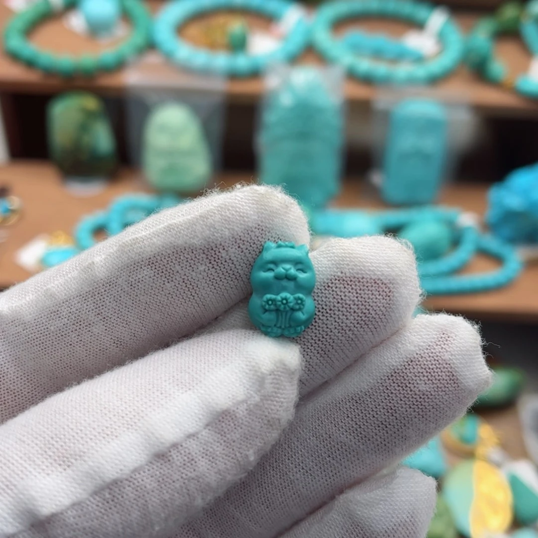 绿松石未镶嵌配饰