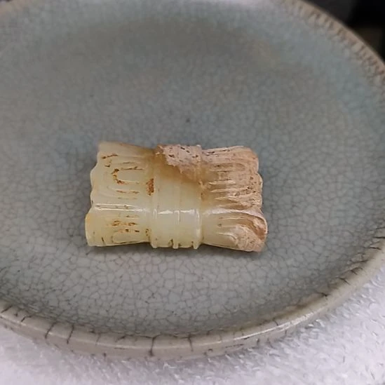 紫***1陶瓷瓷器瓷片摆件挂件脖挂