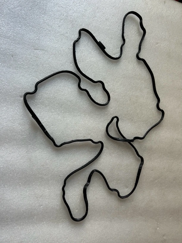 东风天龙KL龙擎发动机气门室盖罩垫原厂配件零配件