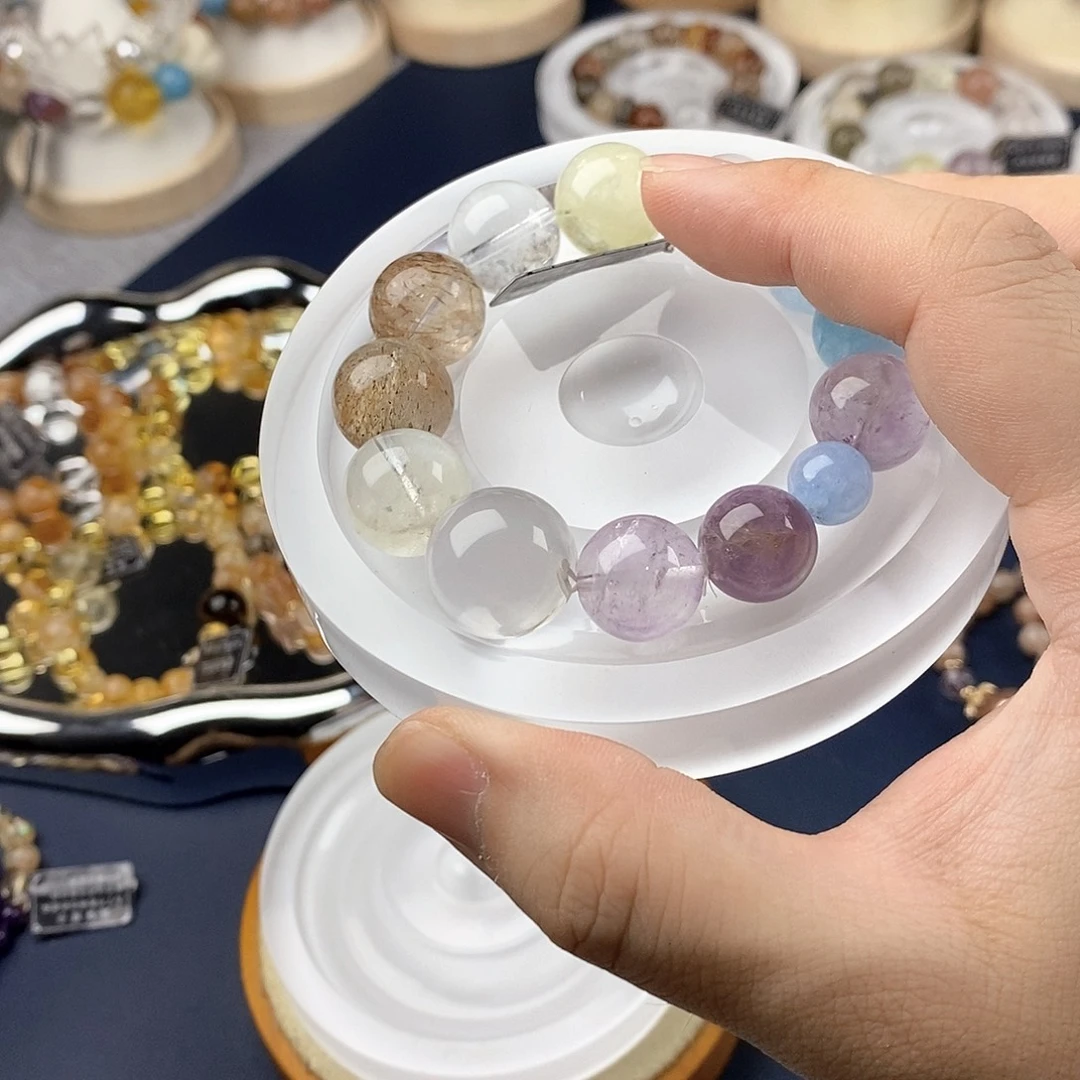 银S925镶嵌手链水晶