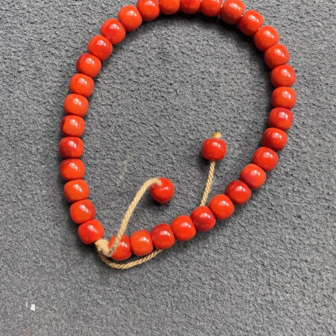 南红玛瑙未镶嵌颈饰