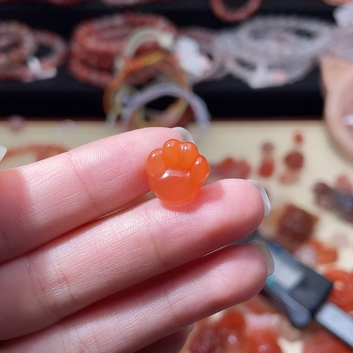 南红玛瑙猫爪未镶嵌1438